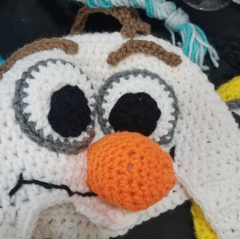 Hand made Frozen themed hats
